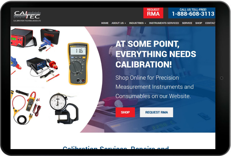 Caltec website
