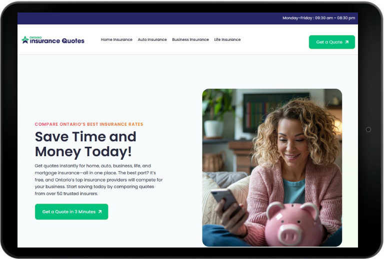 Insurance Quotes website