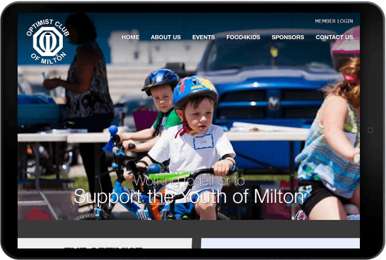 Optimist Club of Milton website